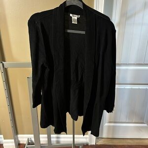 Isela black cardigan